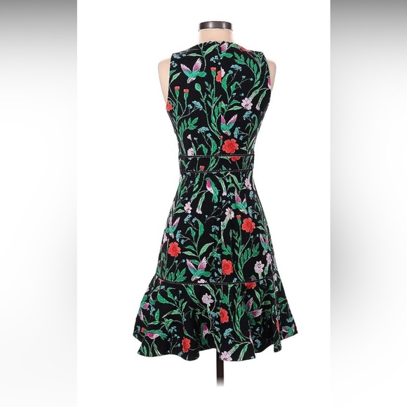 Kate Spade Jardin Tile Jacquard Dress scenic route - Picture 3 of 9